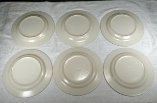 Pfaltzgraff Sierra White Stoneware Embossed leaf Dinner Plate 11 1/8 Inch Set 5 3