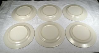 Pfaltzgraff Sierra White Stoneware Embossed leaf Dinner Plate 11 1/8 Inch Set 5 4