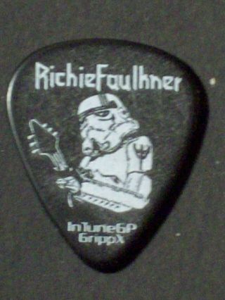 Judas Priest Richie Faulkner Guitar Pick 2011 Epitaph Tour Plectrum Stormtrooper