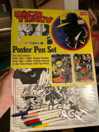 Madonna Breathless Dick Tracy Poster Pen Set 1990
