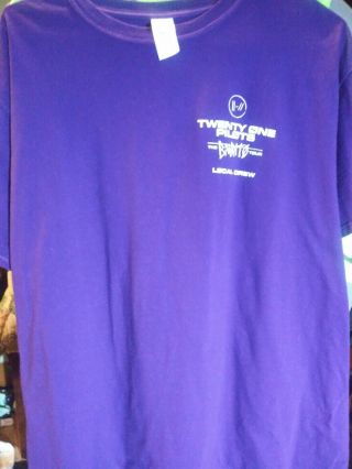 Twenty One Pilots Local Crew Bandito Tour T - Shirt Purple 2xl Loaders