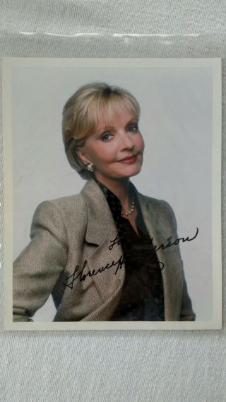 - Florence Henderson - The Brady Bunch - 8 X 10 Color - Signed Photo