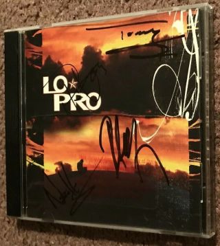Signed Lo Pro By Lo Pro Self Titled Autographed By Entire Band Cd Rare
