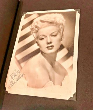 Betty Hutton autograph 5x7 photo Signed Autohgraphed picture RKO Radio picture 2