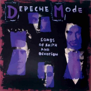 DEPECHE MODE Songs of Faith & Devotion 1990 Promo 12 X 12 Album Poster Flat Set 2