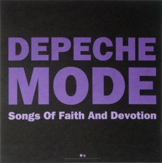 DEPECHE MODE Songs of Faith & Devotion 1990 Promo 12 X 12 Album Poster Flat Set 3