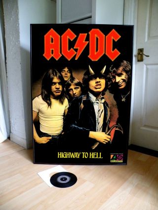 Ac/dc Highway To Hell Promotional Poster,  Pop Rock,  Heavy Metal,  Thunderstruck