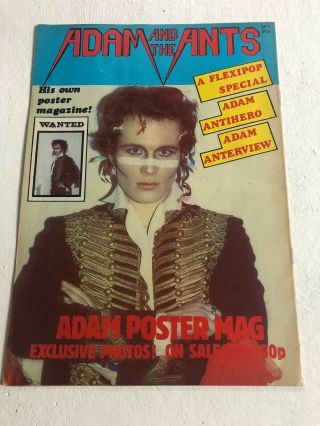 ADAM and the ANTS Treasure Trove:Flexipop,  Tour Book,  Stand and Deliver POSTER 3