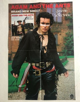 ADAM and the ANTS Treasure Trove:Flexipop,  Tour Book,  Stand and Deliver POSTER 4