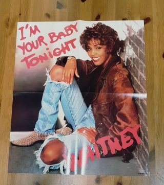 Whitney Houston Promo Poster 1991