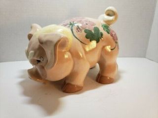 Kay Finch California Ceramic Grumpy Pig Figurine - Too Cute