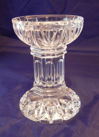 Waterford Crystal Bethany 5 3/8 " Pillar Candle Holder A112