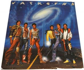 The Jacksons Victory 1984 Promo 36x36 Epic Records Poster All 6 Brothers