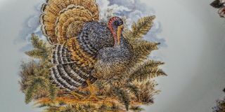 Churchill Wildlife Oval Turkey Serving Platter 2