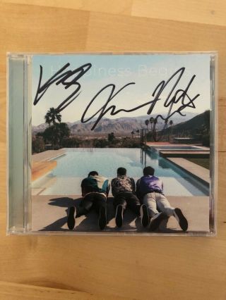 Uk Exclusive Jonas Brothers Happiness Begins Signed Cd Card Limited Edition