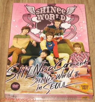 Shinee The 2nd Concert Shinee World 2 In Seoul Dvd,  Photocard