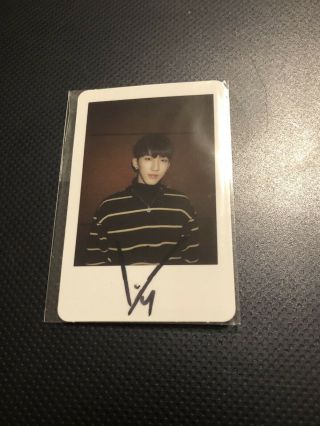Stray Kids Changbin Official Printed Polaroid - Unveil I Am Tour