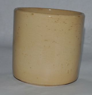 Vintage Watt Pottery Apple 82 Canister Base Utensil Crock Over Ware 2