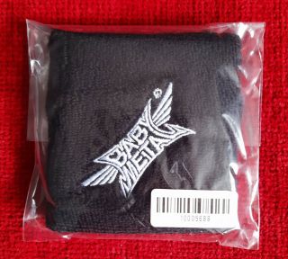 - Babymetal Official Logo Wrist/sweat Band,  Uk P&p