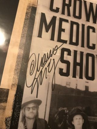 Signed Old Crow Medicine Show Poster