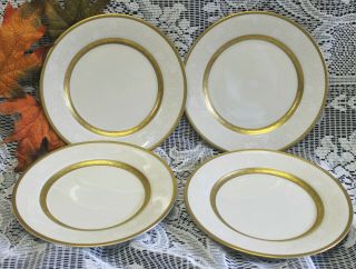 4 Mikasa Antique Lace Bread And Butter Plates