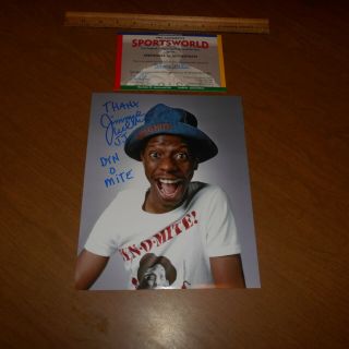 Jimmie Walker Jr.  Is An American Actor And Comedian Hand Signed 8 X 10 Photo