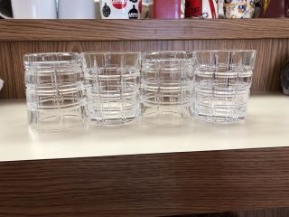 Marquis By Waterford Crystal Double Old Fashioned Glass Set Of 4