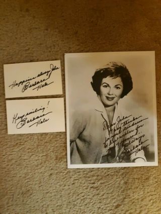Barbara Hale Autograph 8x10 No Certificate Hand Signed