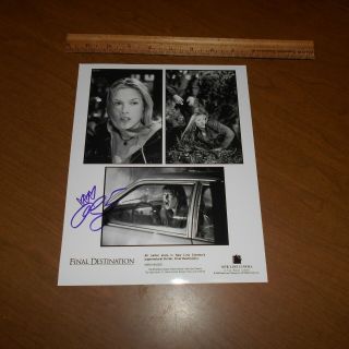 Ali Larter Is An American Actress And Model Hand Signed 8 X 10 Photo