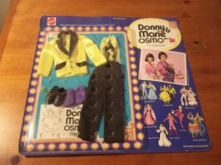 Nib Vintage 1976 Donny & Marie Osmond T.  V.  Fashions Starlight Night 9816 Barbie