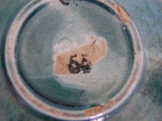 1879 GRIFFIN,  SMITH & HILL MAJOLICA 2 ETRUSCAN BUTTER PATS 5