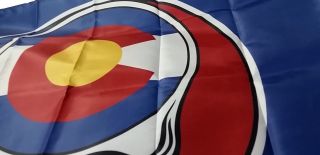 Grateful Dead Colorado State Flag Steal Your Nuggets Banner Wall Tailgate 2