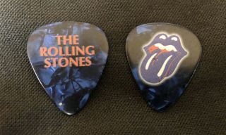 2019 Rolling Stones Keith Richards Blue Pearl Guitar Pick “ No Filter Tour”