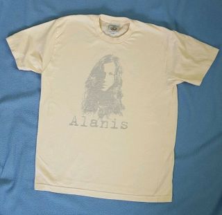Alanis Morissette Jagged Little Pill 10th Anniv.  Shirt Ladies Girls Size Med.