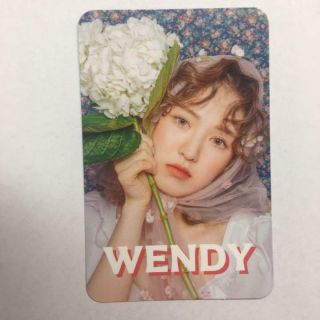 Red Velvet Jpn 2nd Mini Album Sappy Official Photocard Wendy