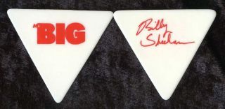 Mr Big 1989 Debut Tour Guitar Pick Billy Sheehan Custom Concert Stage Pick 1