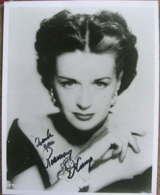 Rosemary Decamp Autograph Photo