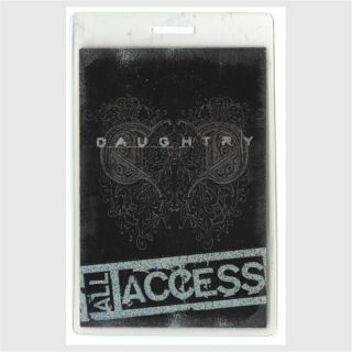 Daughtry Authentic Concert Tour Laminated Backstage Pass Chris American Idol