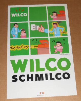 Wilco Schmilco Poster Promo 11x17