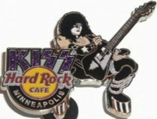Hard Rock Cafe Minneapolis 2006 Kiss Global Series Pin Paul Stanley - Hrc 40652