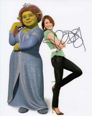 Cameron Diaz Princess Fiona,  Shrek Signed Autograph 8x10 Photo
