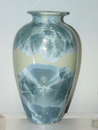 Vintage John Mankameyer Manka Crystalline Glaze Studio Pottery Vase