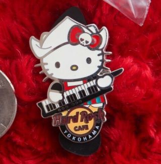 Hard Rock Cafe Pin Yokohama Hello Kitty Holland Costume World Serie Keytar Skull