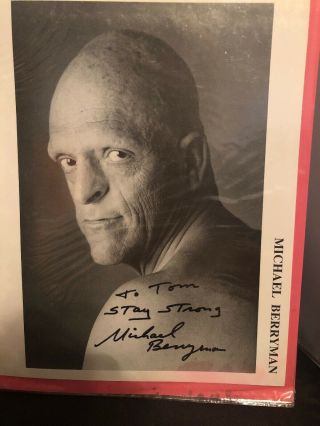Universal Monsters - Michael Berryman - Signed 8x10 - The Hills Have Eyes - X Files - Rare