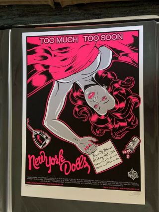 York Dolls 2005 House Of Blues Tour Poster,  Stainboy