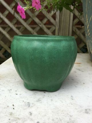 Roseville Pottery Matt Green 1910 Planter 4 "