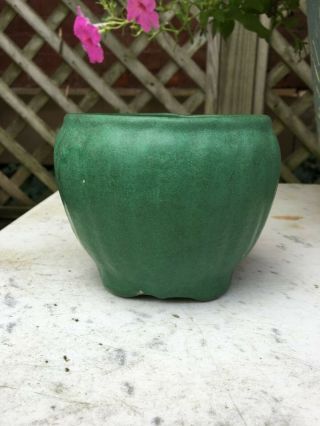 Roseville Pottery Matt Green 1910 Planter 4 
