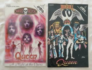 Queen In Comics - June 4,  1992 And December 9,  1992 By Revolutionary Comics