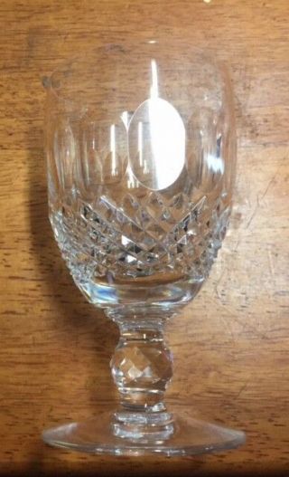Vintage Waterford Crystal Colleen Claret Wine Glass