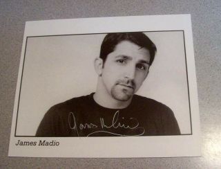 James Madio (band Of Brothers Actor) Hand Signed B&w 8x10 Autograph Photo